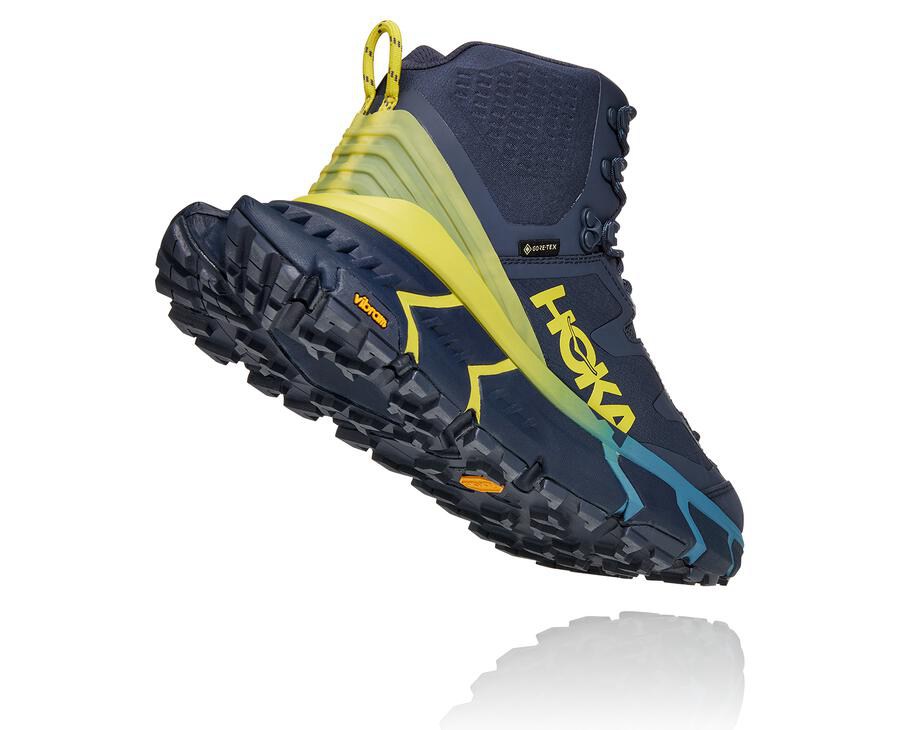 Chaussure Randonnée Hoka One One Tennine Hike Gore-Tex Homme - Bleu - QCY-452073